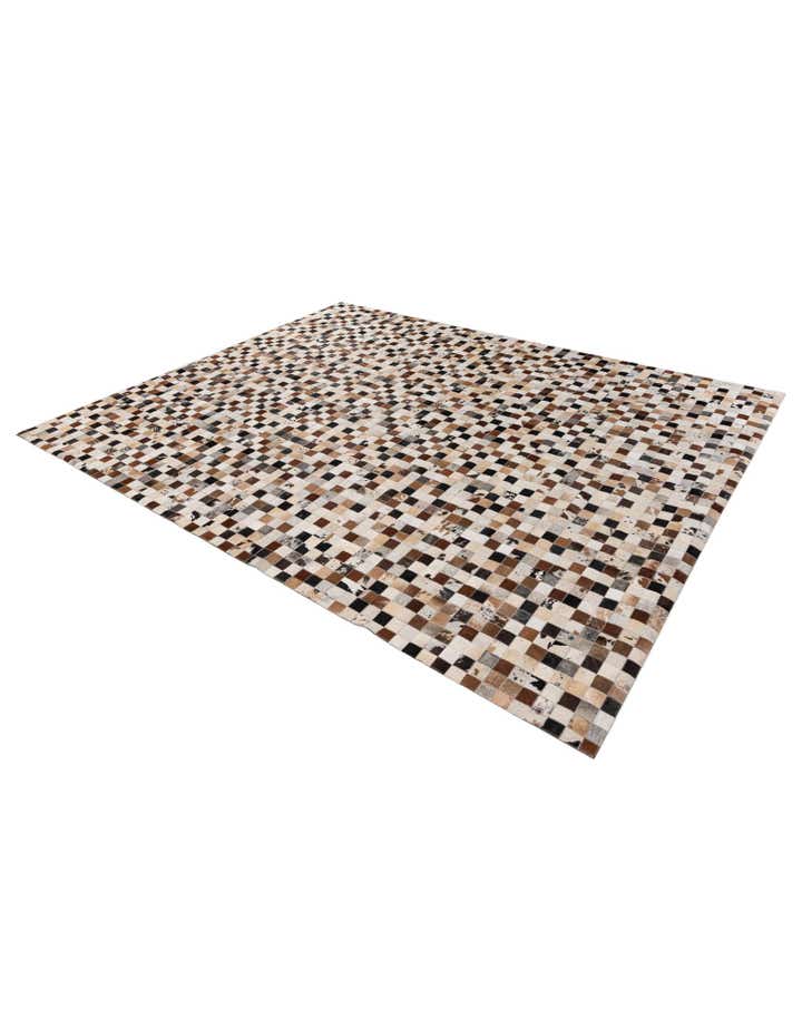 8' 1 x 10' Cowhide Stocks Rug