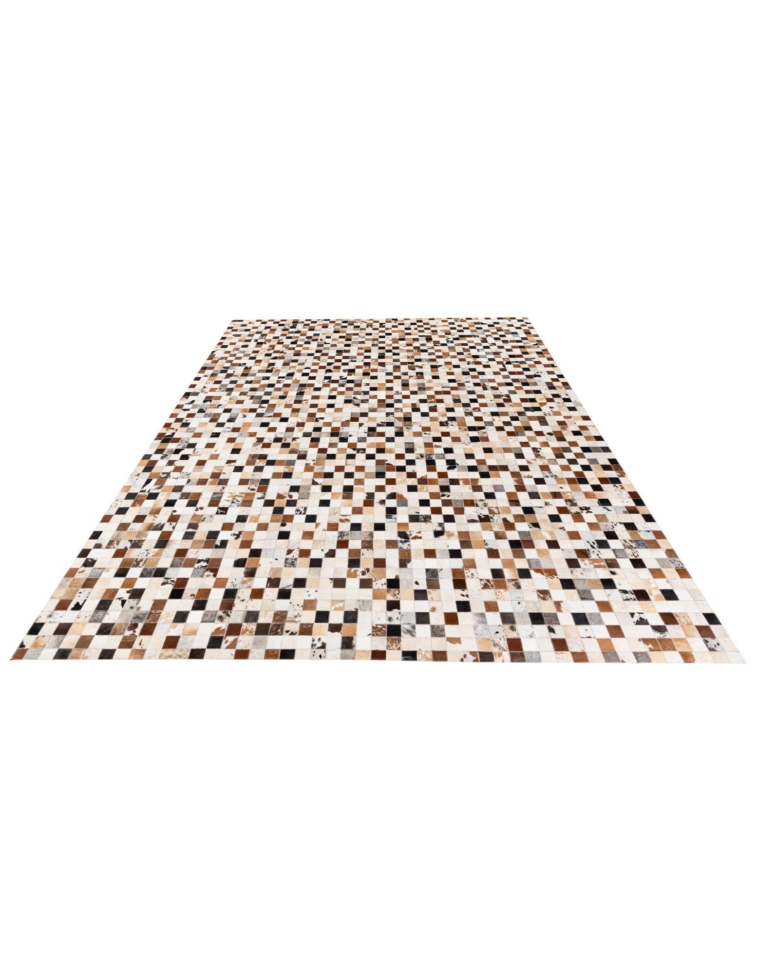 8' 1 x 10' Cowhide Stocks Rug