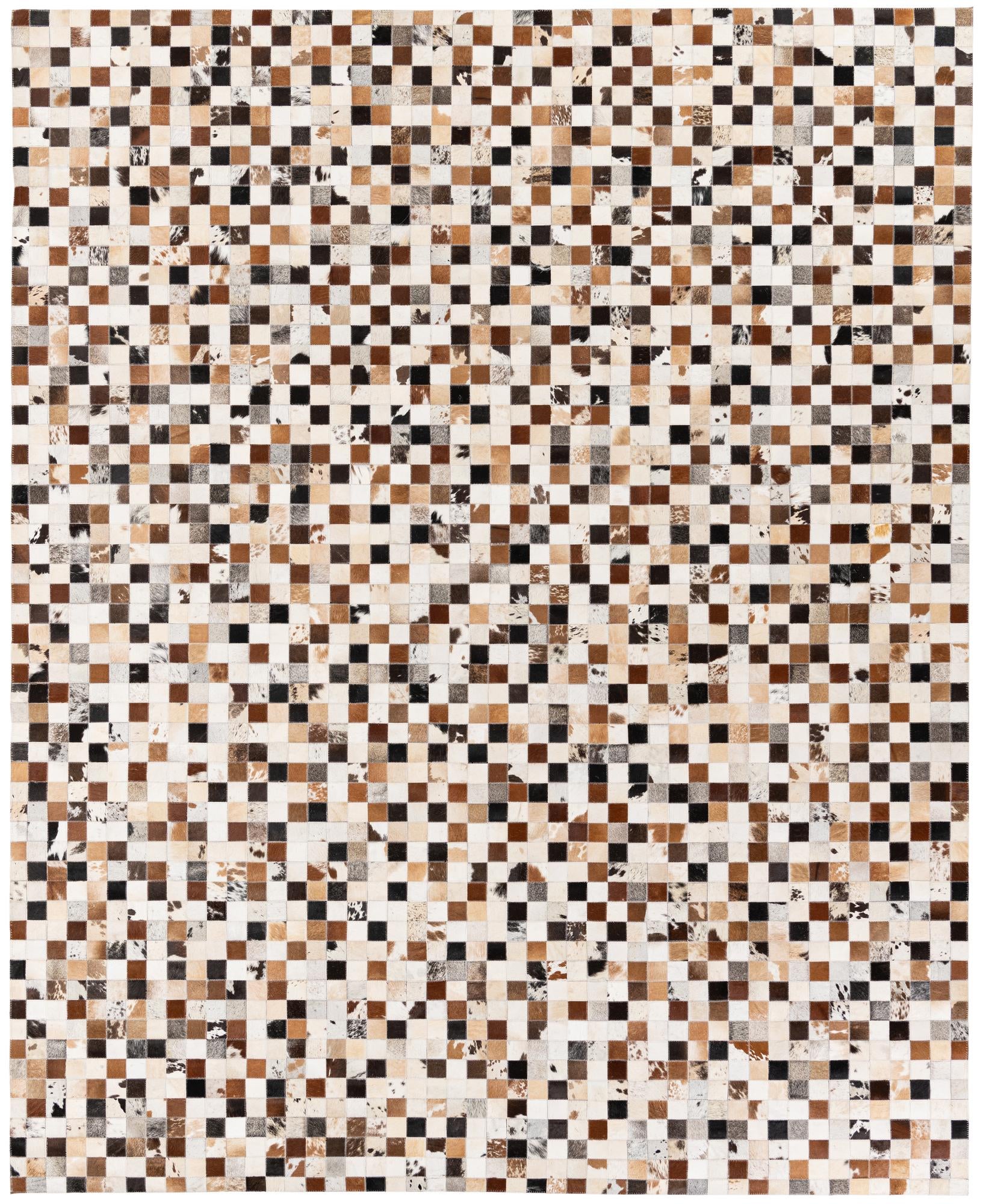 8' 1 x 10' Cowhide Stocks Rug