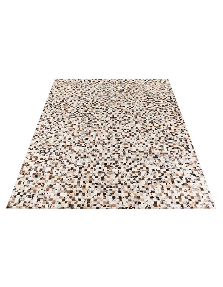 Detail image of 8' 1 x 10' Cowhide Stocks Rug