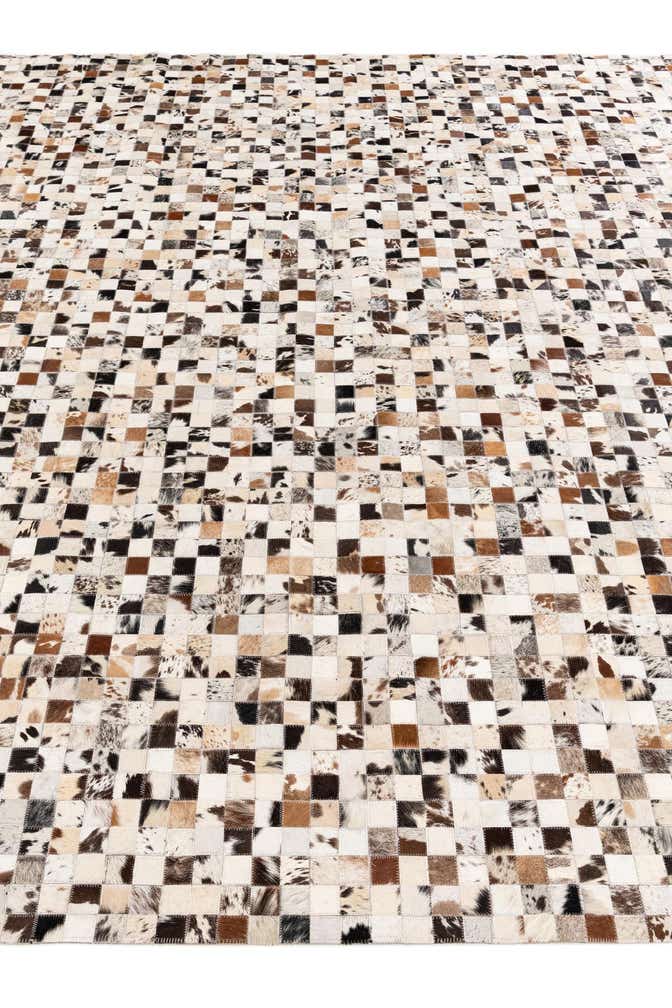 8' 1 x 10' Cowhide Stocks Rug