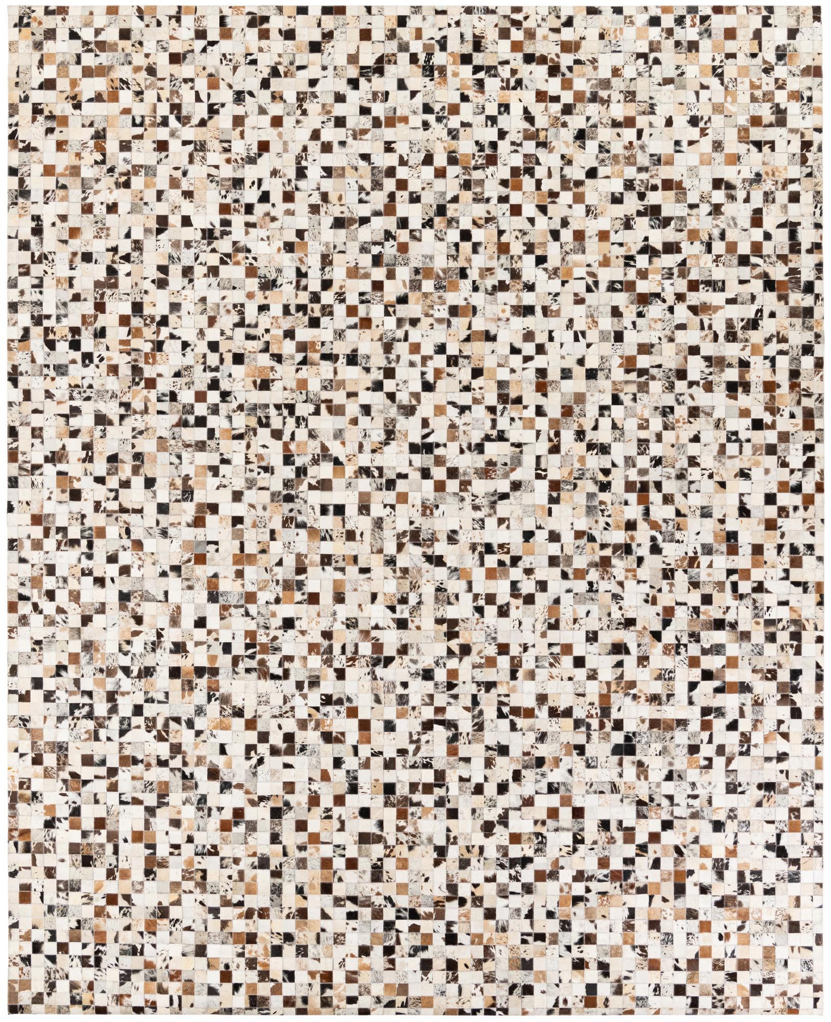 8' 1 x 10' Cowhide Stocks Rug
