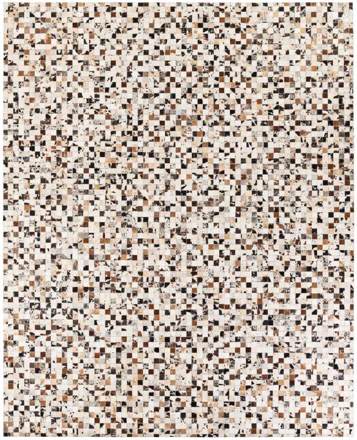 8' 1 x 10' Cowhide Stocks Rug