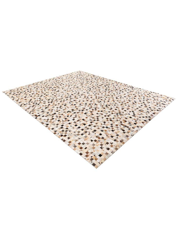 Detail image of 8' x 9' 11 Cowhide Stocks Rug