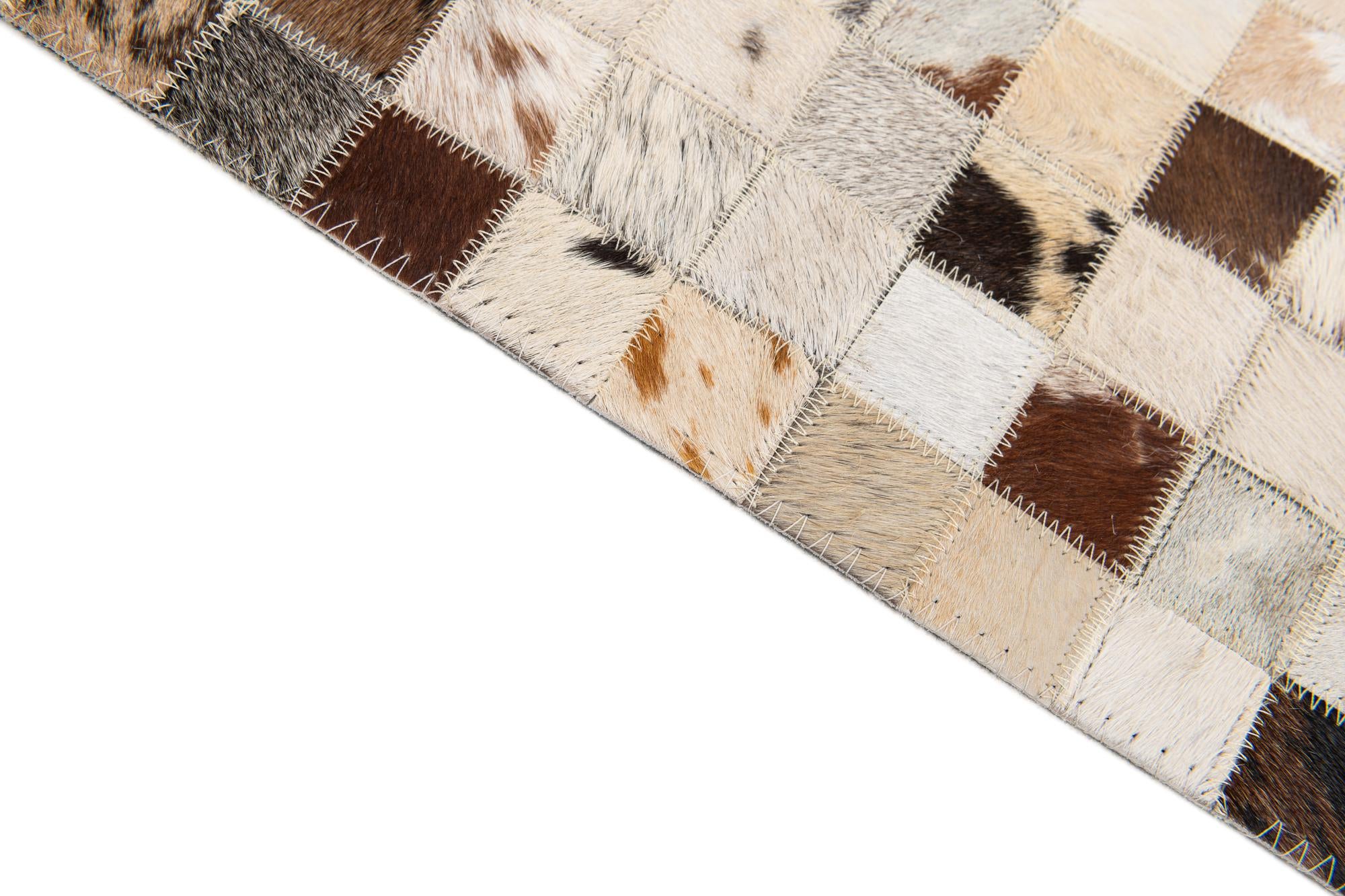 8' x 10' Cowhide Stocks Rug