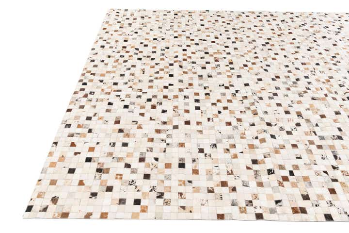 8' x 9' 10 Cowhide Stocks Rug