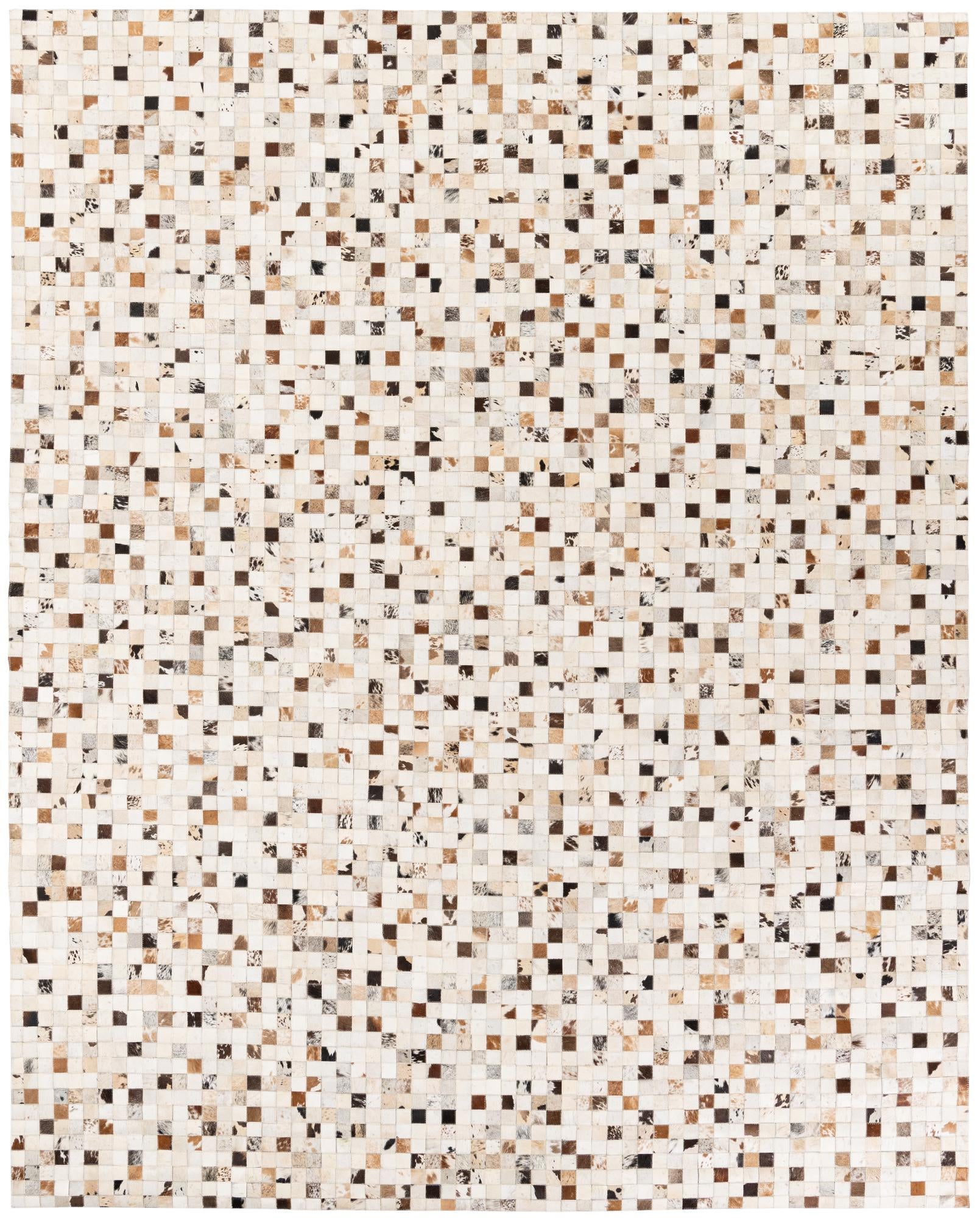 8' x 9' 10 Cowhide Stocks Rug