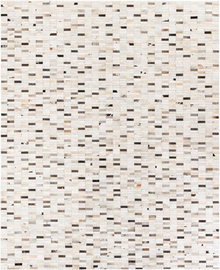 Detail image of 7' 11 x 9' 9 Cowhide Stocks Rug