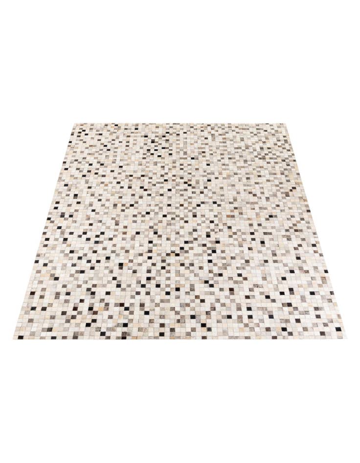 Detail image of 8' x 9' 11 Cowhide Stocks Rug