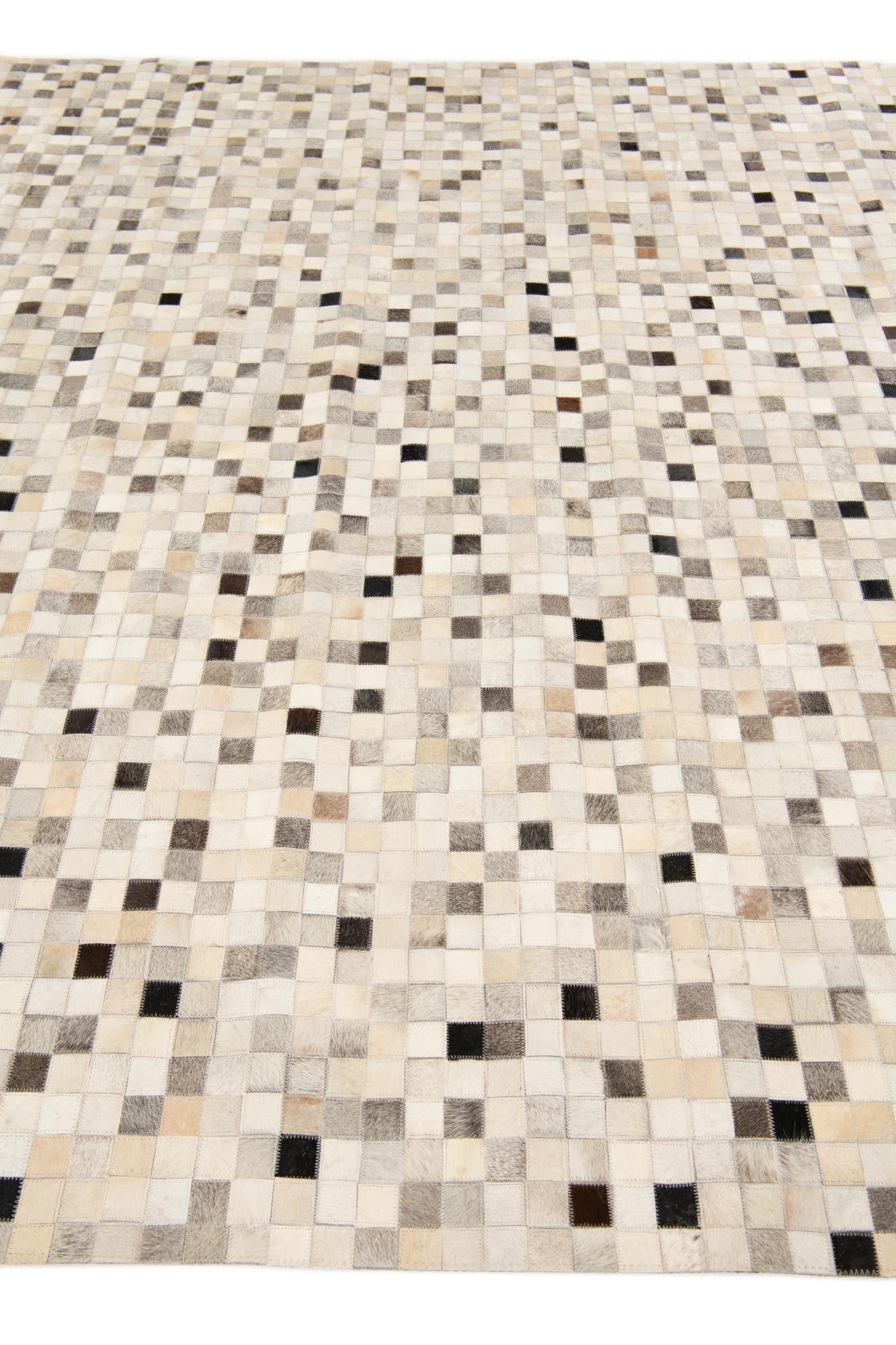 8' x 9' 11 Cowhide Stocks Rug