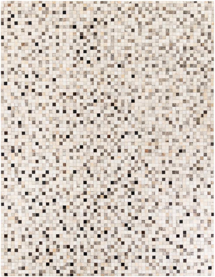 Detail image of 8' x 9' 11 Cowhide Stocks Rug