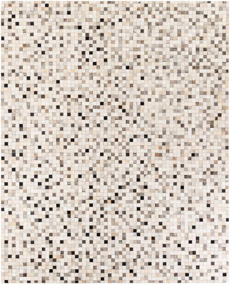 Detail image of 8' x 9' 11 Cowhide Stocks Rug