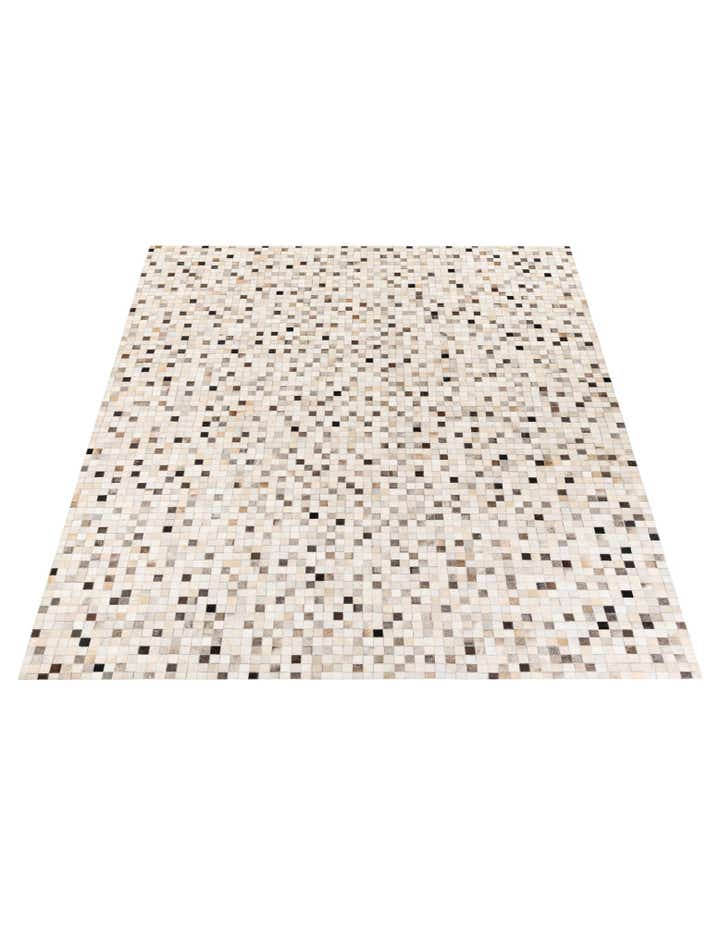 8' 1 x 9' 11 Cowhide Stocks Rug