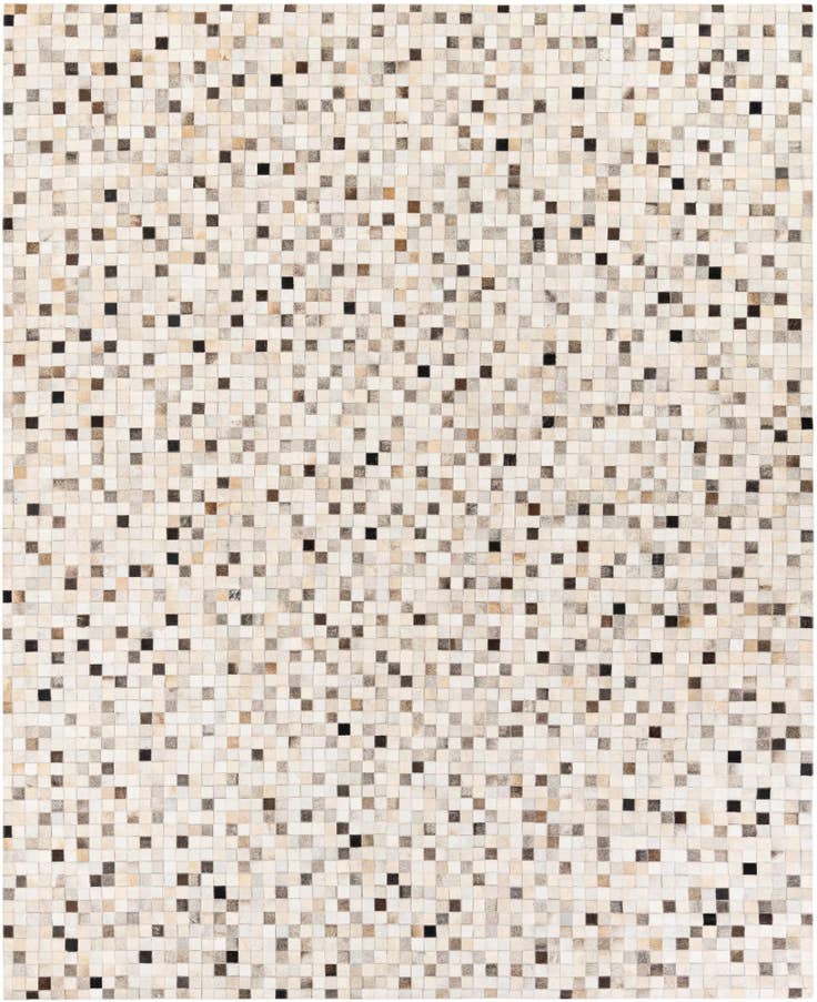 Detail image of 8' 1 x 9' 11 Cowhide Stocks Rug