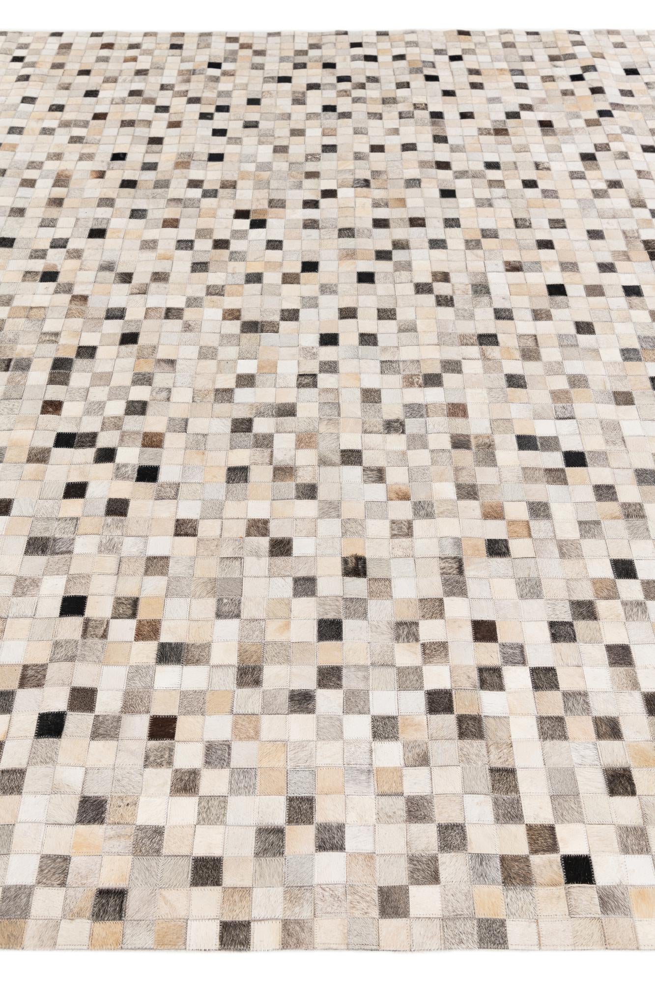 8' 1 x 9' 11 Cowhide Stocks Rug