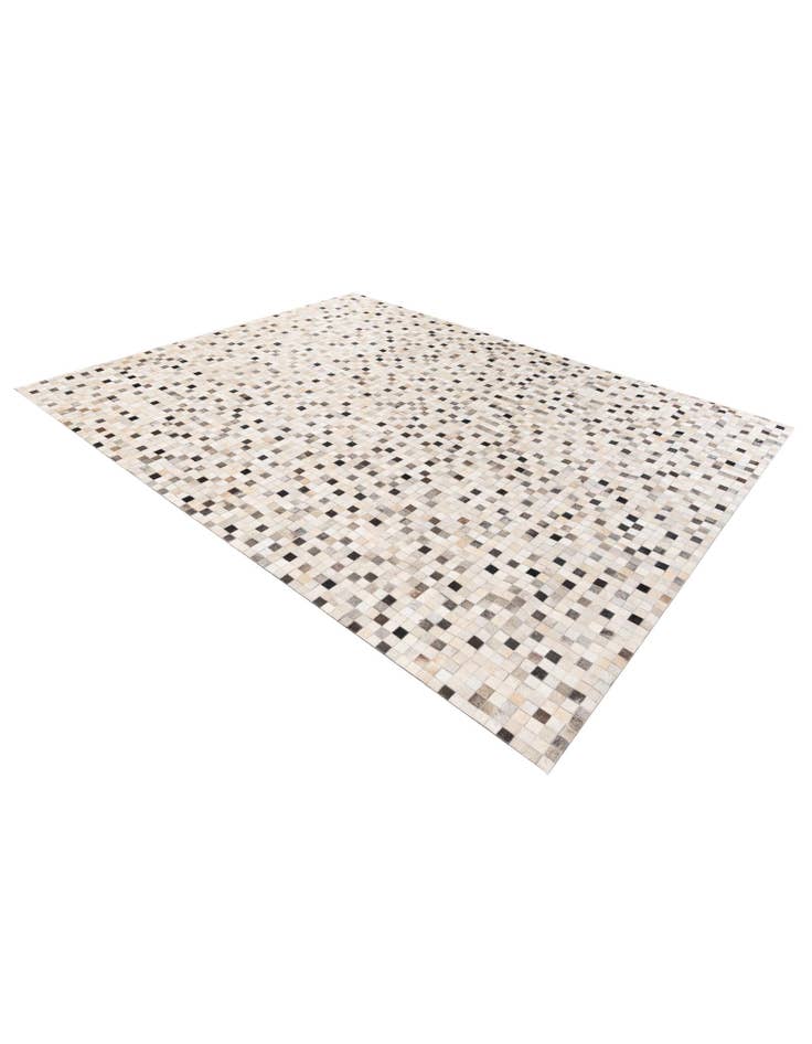Detail image of 7' 11 x 9' 10 Cowhide Stocks Rug