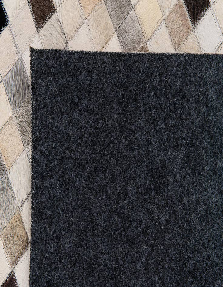 Detail image of 7' 11 x 9' 10 Cowhide Stocks Rug