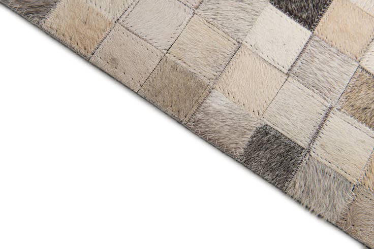 Detail image of 8' x 9' 11 Cowhide Stocks Rug