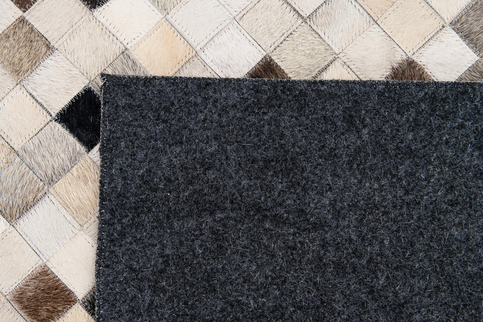 8' x 9' 11 Cowhide Stocks Rug
