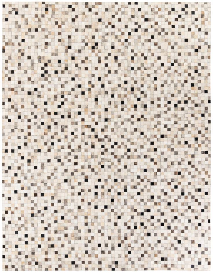 Detail image of 8' x 9' 11 Cowhide Stocks Rug