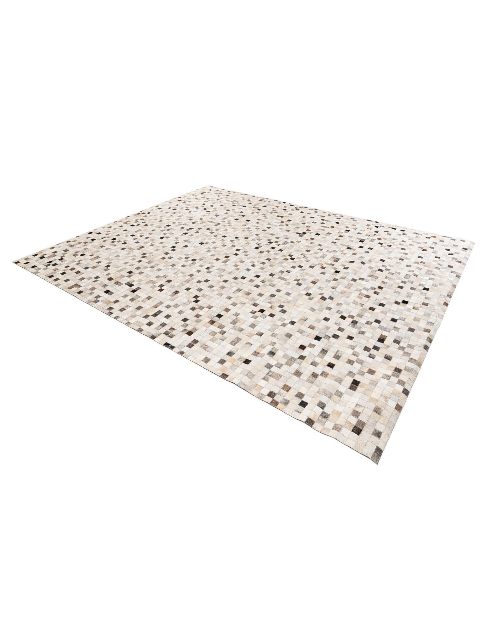7' 11 x 9' 11 Cowhide Stocks Rug