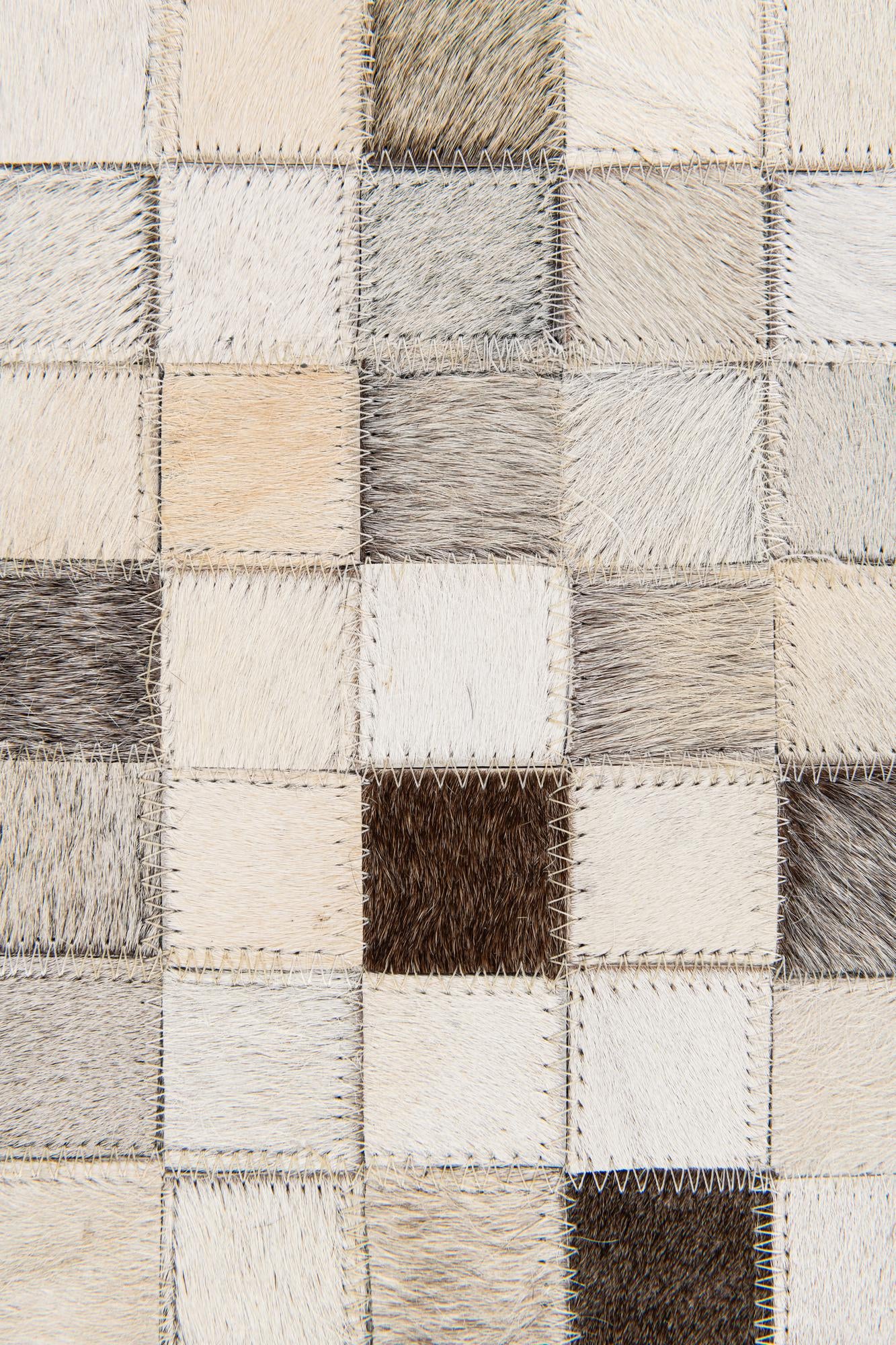 7' 11 x 9' 11 Cowhide Stocks Rug