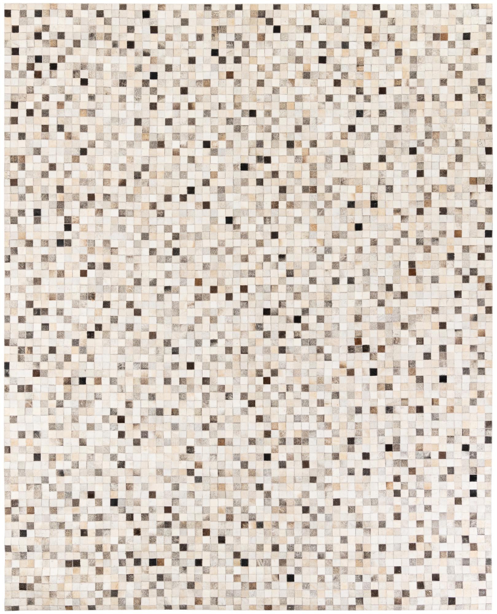 7' 11 x 9' 11 Cowhide Stocks Rug
