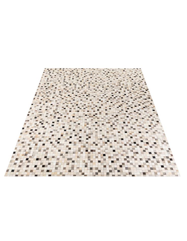 Detail image of 8' 1 x 9' 11 Cowhide Stocks Rug