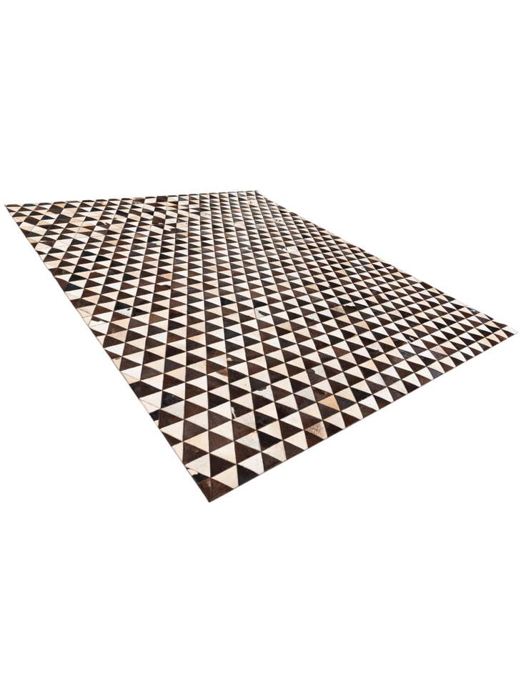 Detail image of 8' 1 x 10' Cowhide Stocks Rug