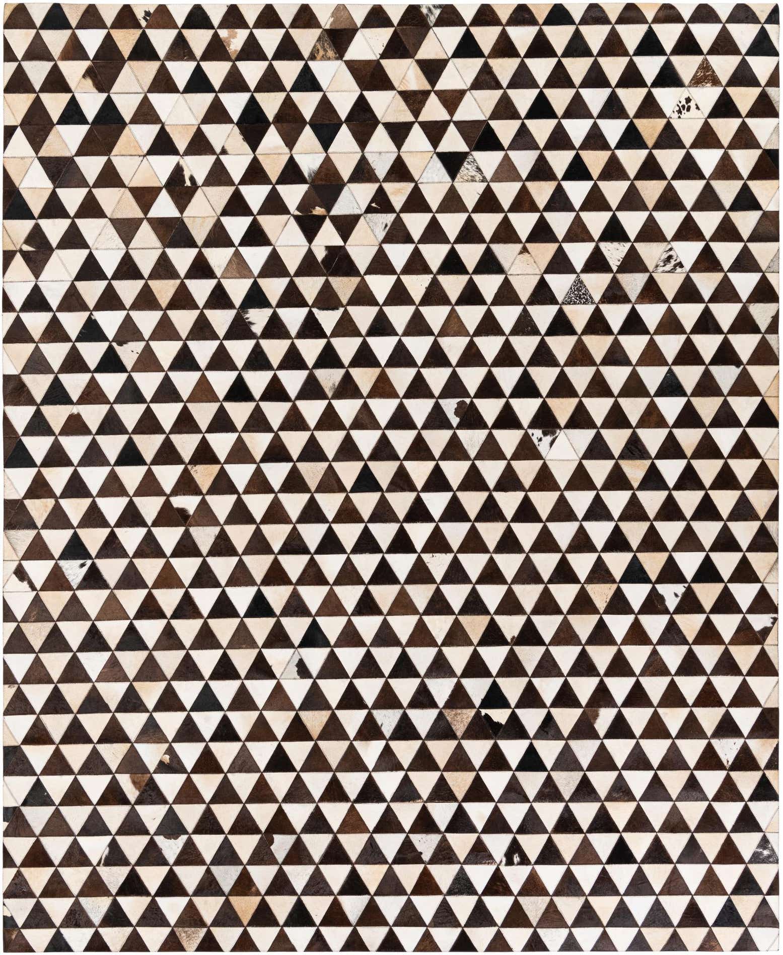 8' 1 x 10' Cowhide Stocks Rug