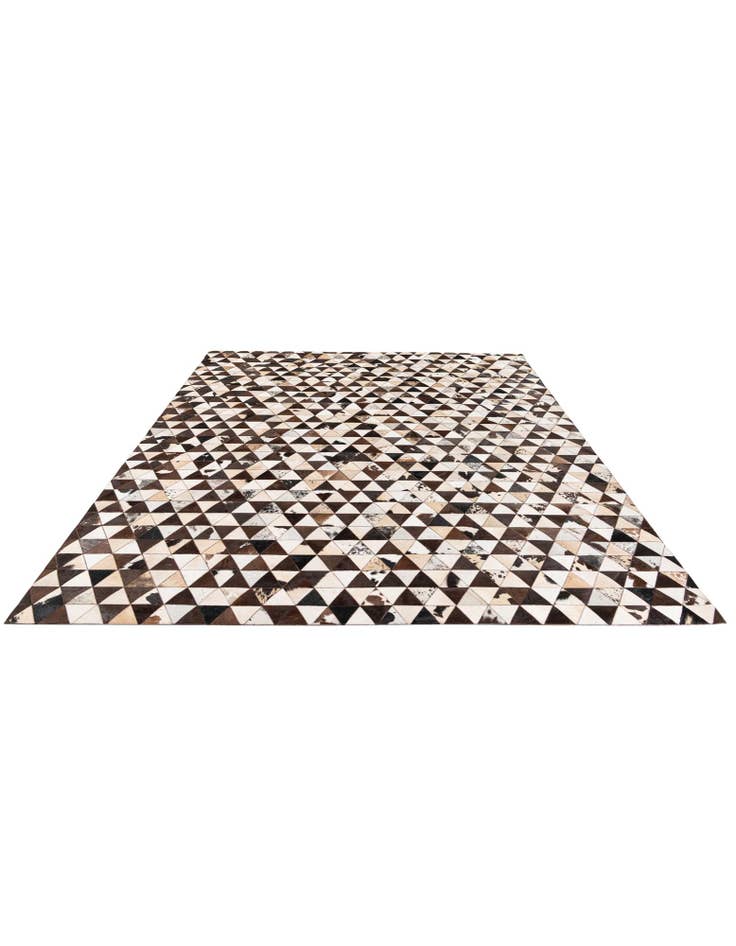 Detail image of 8' 1 x 10' 2 Cowhide Stocks Rug