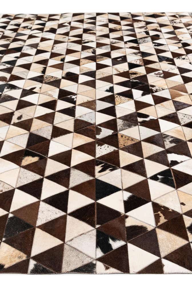 8' 1 x 10' 2 Cowhide Stocks Rug