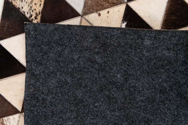8' 1 x 10' 2 Cowhide Stocks Rug