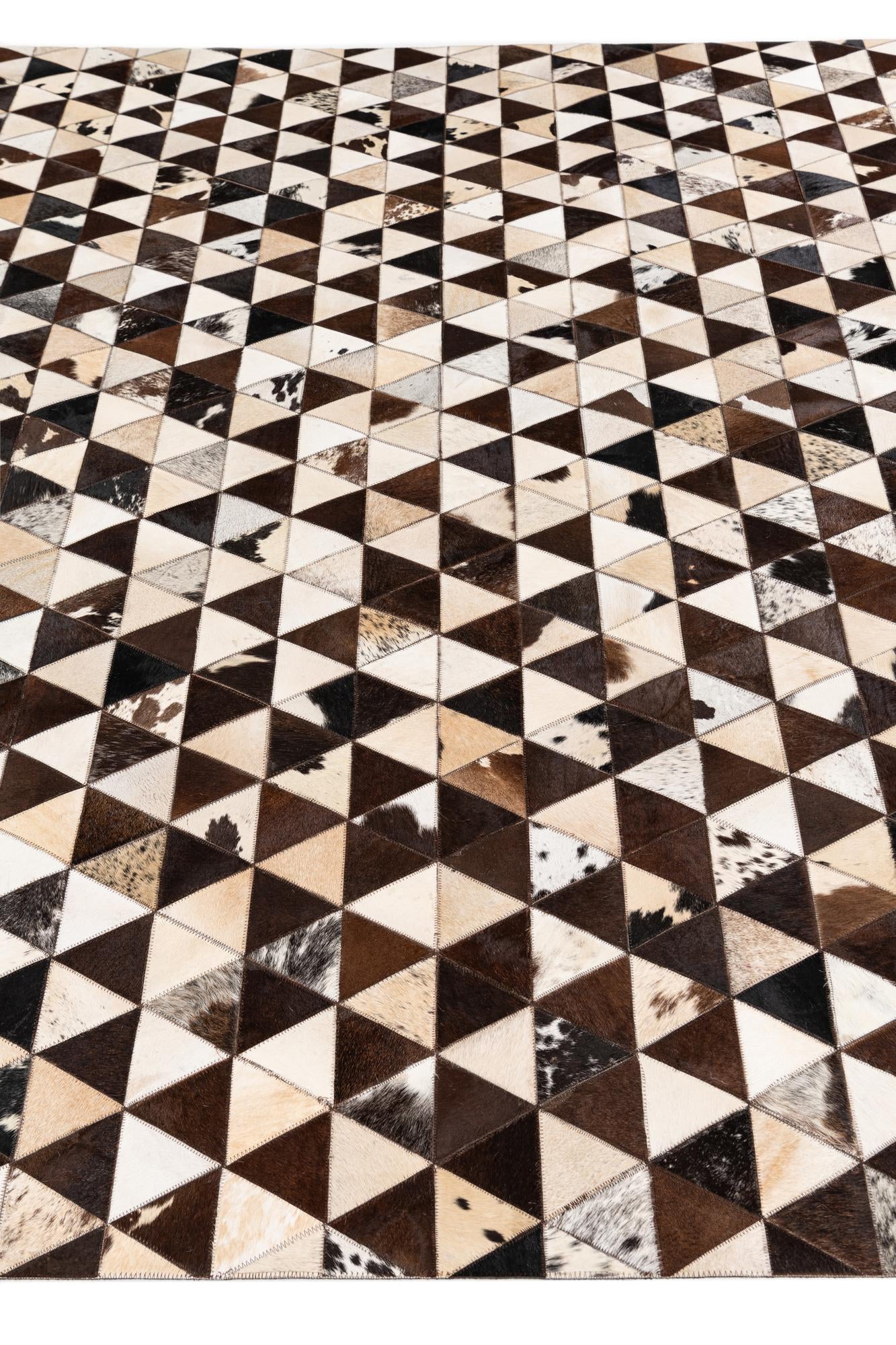 8' 1 x 10' 1 Cowhide Stocks Rug