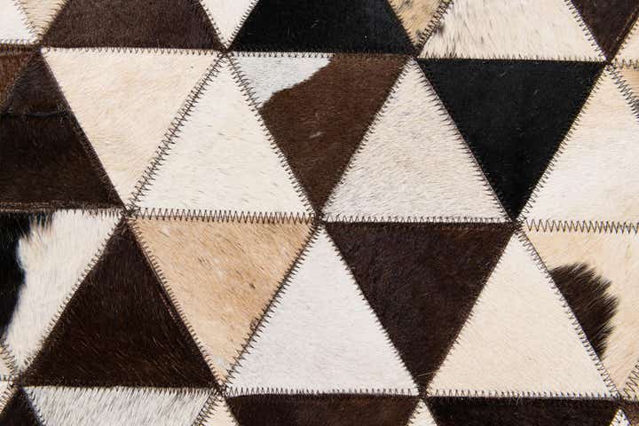 8' 1 x 10' 1 Cowhide Stocks Rug