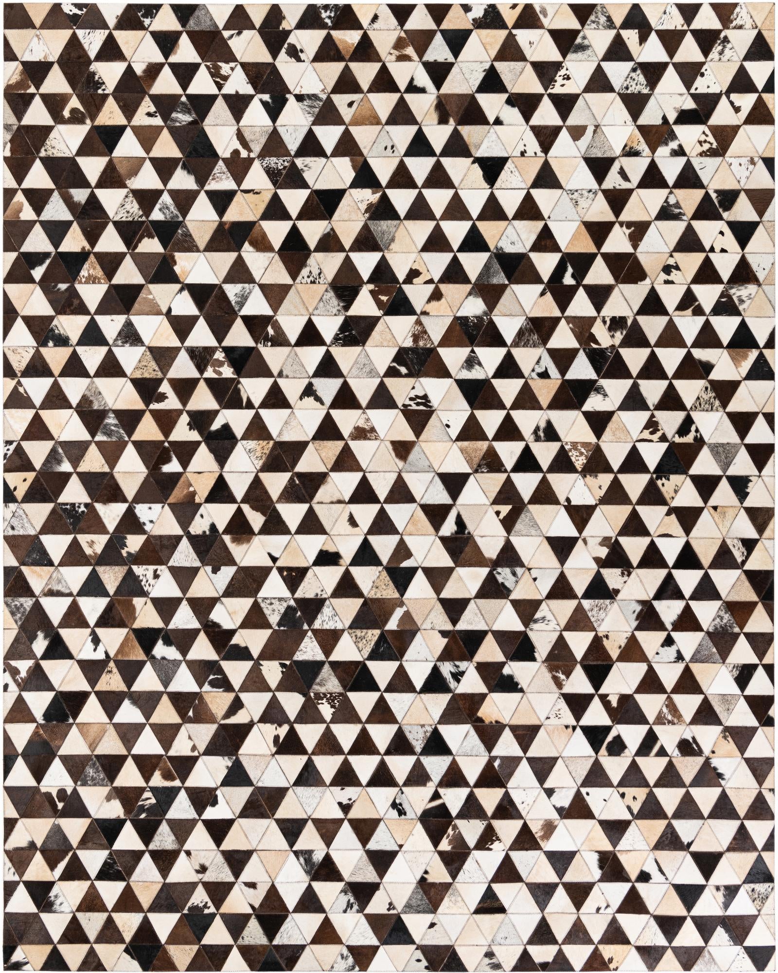 8' 1 x 10' 1 Cowhide Stocks Rug