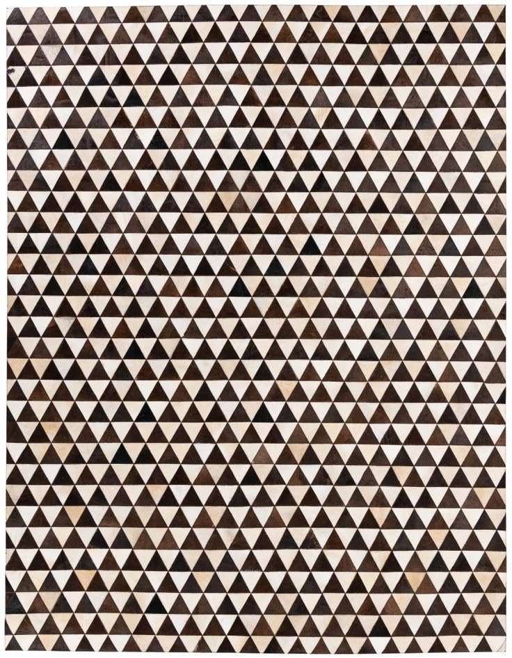 Detail image of 8' x 10' 1 Cowhide Stocks Rug