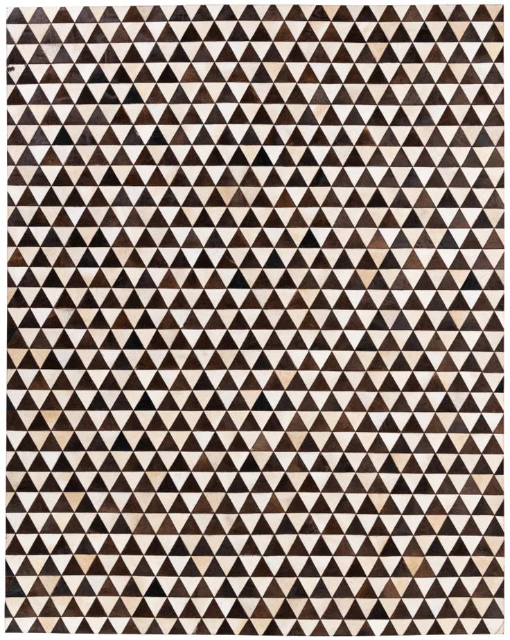 Detail image of 8' x 10' 1 Cowhide Stocks Rug