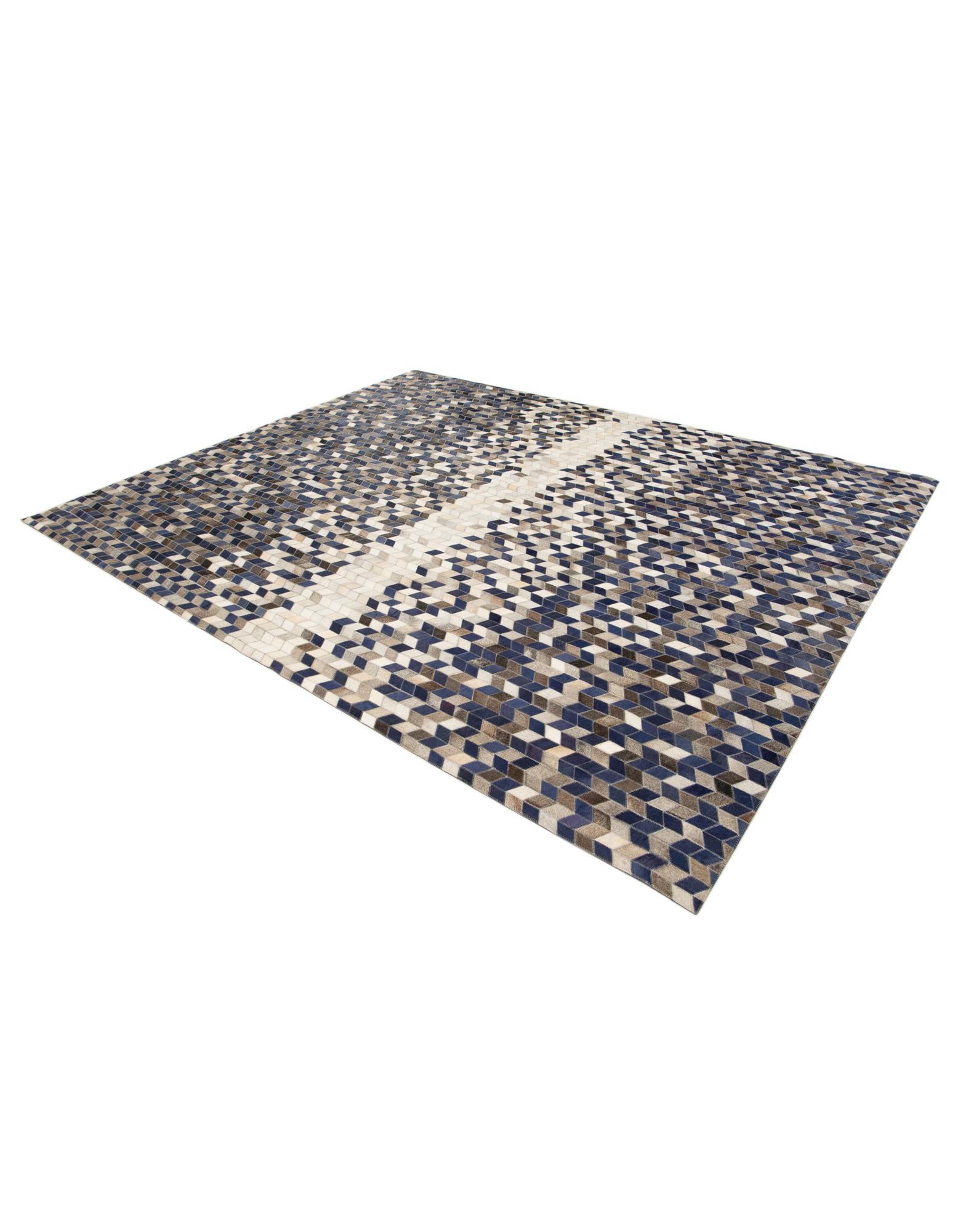 8' 2 x 9' Cowhide Stocks Rug