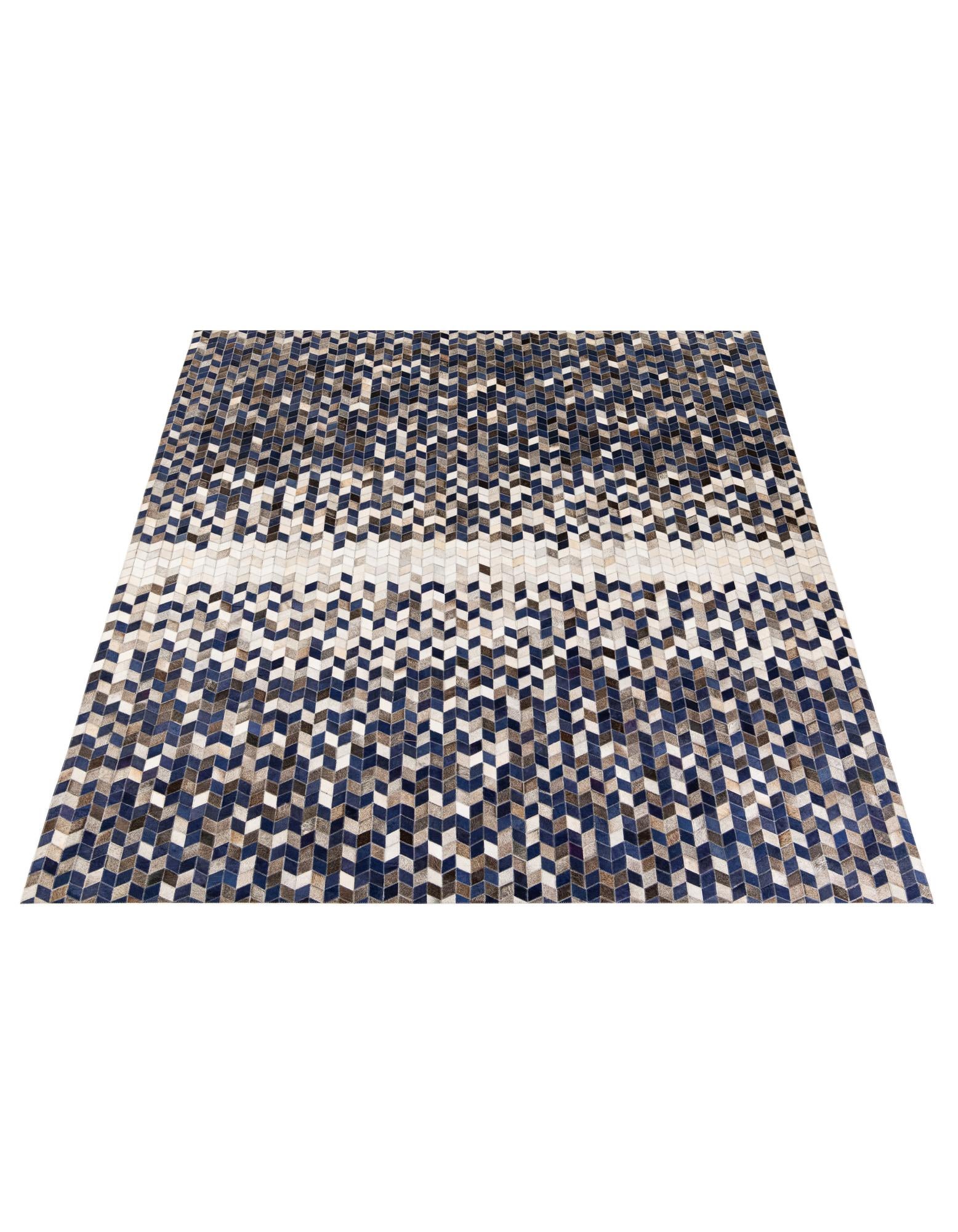 8' 2 x 9' Cowhide Stocks Rug