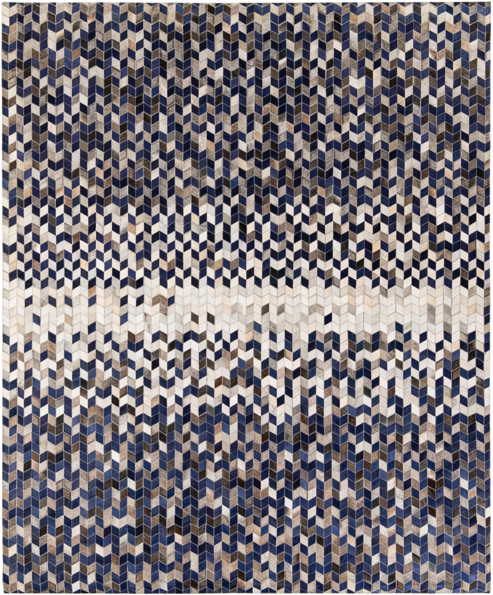 8' 2 x 10' Cowhide Stocks Rug