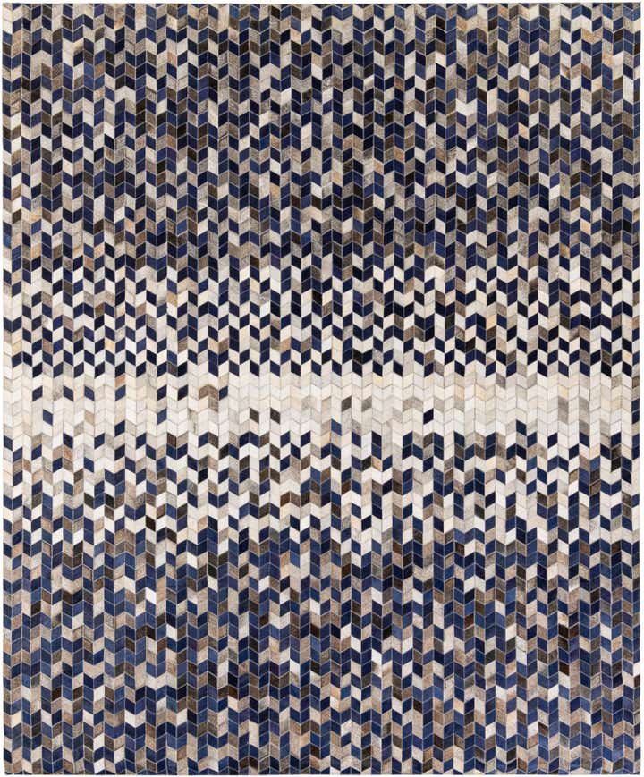 8' 2 x 10' Cowhide Stocks Rug