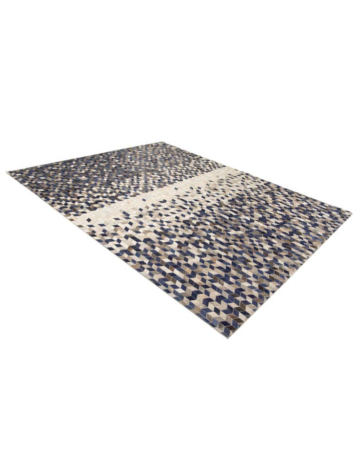 Detail image of 8' x 9' 11 Cowhide Stocks Rug