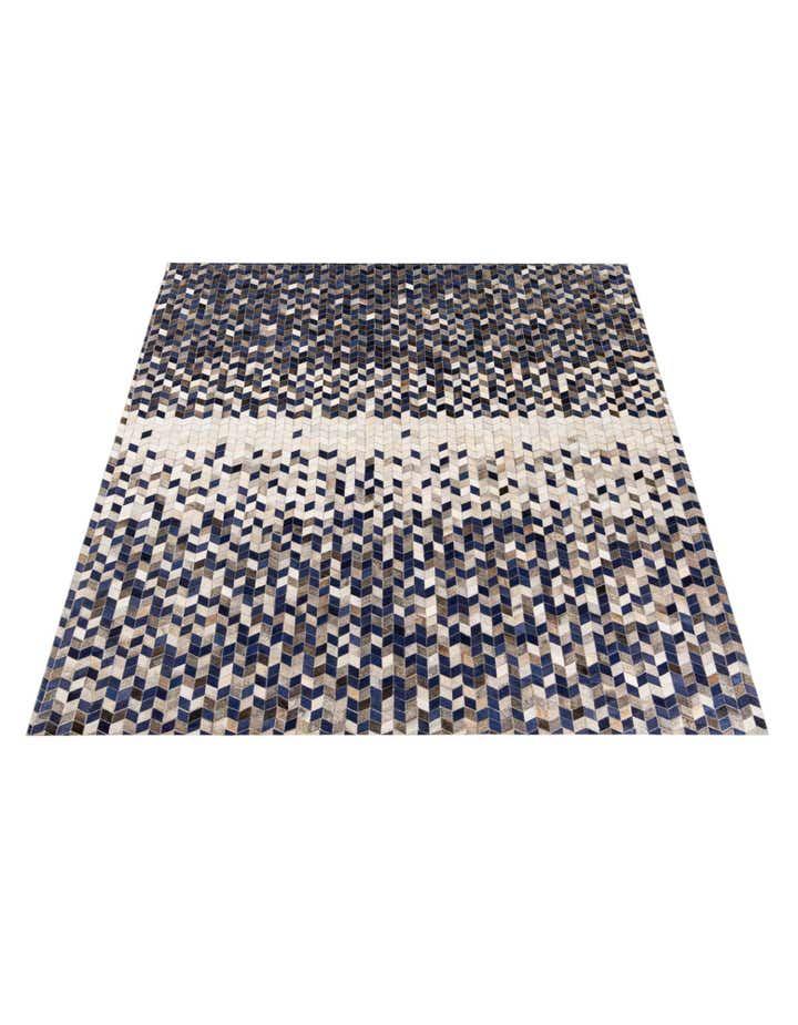 8' x 9' 11 Cowhide Stocks Rug