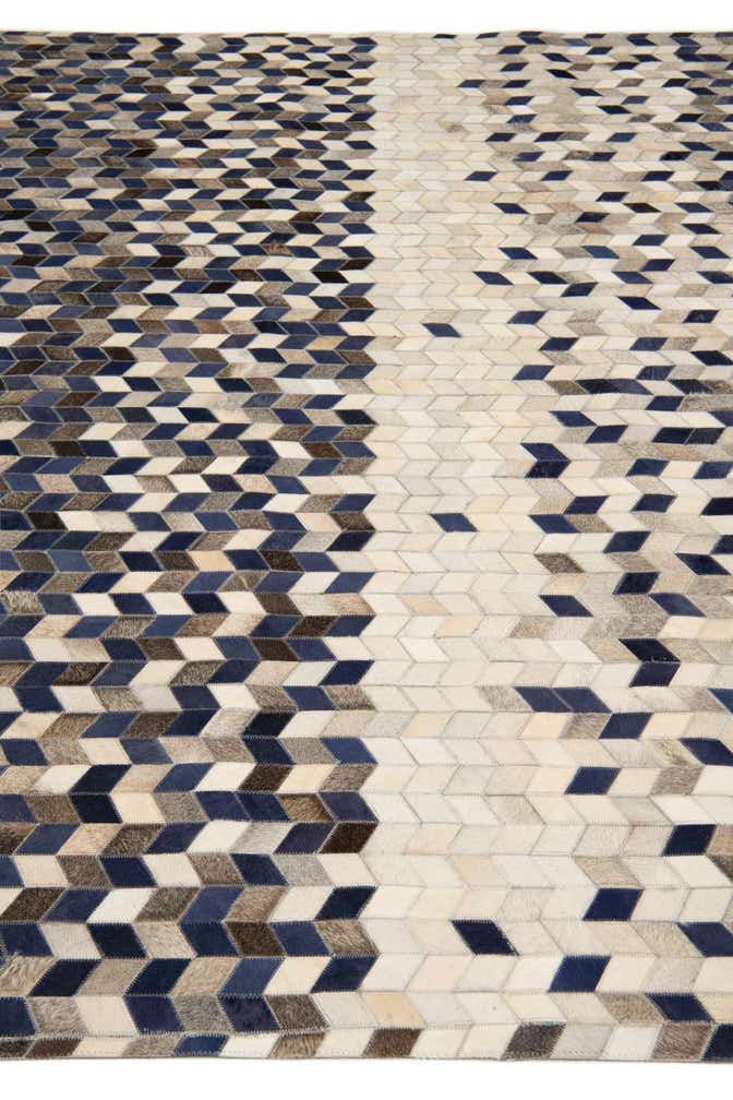 8' x 9' 11 Cowhide Stocks Rug