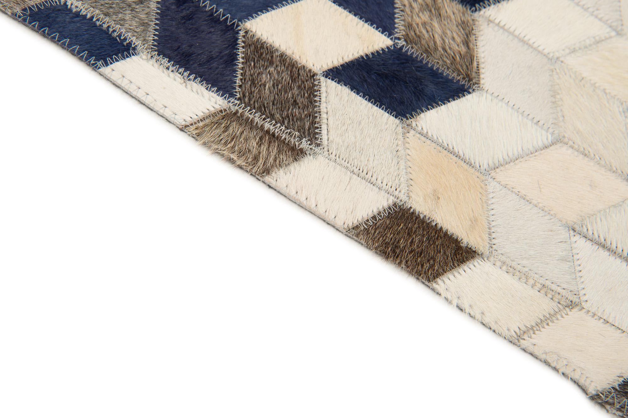 8' x 9' 11 Cowhide Stocks Rug