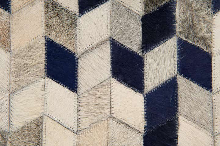 8' x 9' 11 Cowhide Stocks Rug
