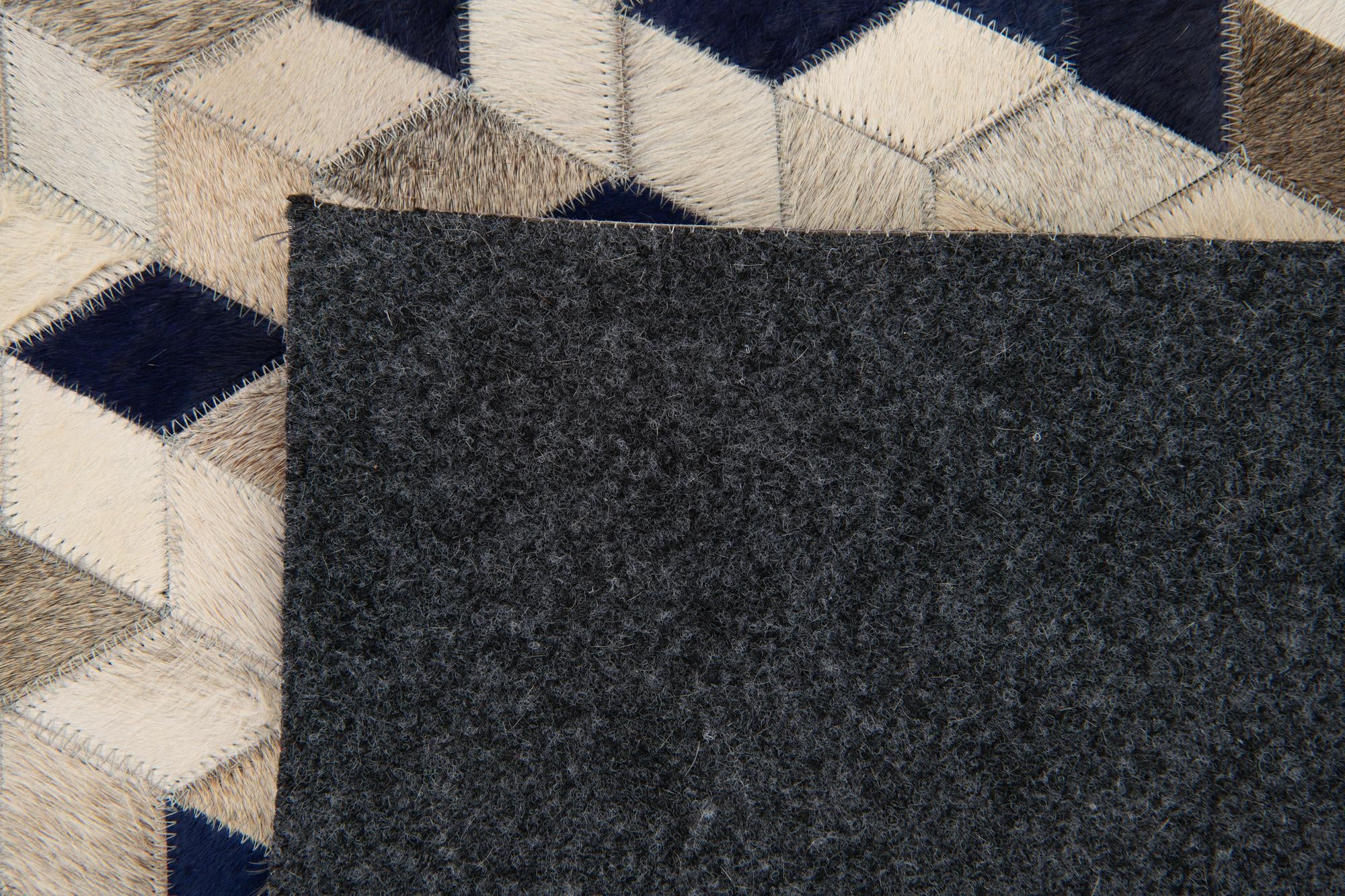 8' x 9' 11 Cowhide Stocks Rug