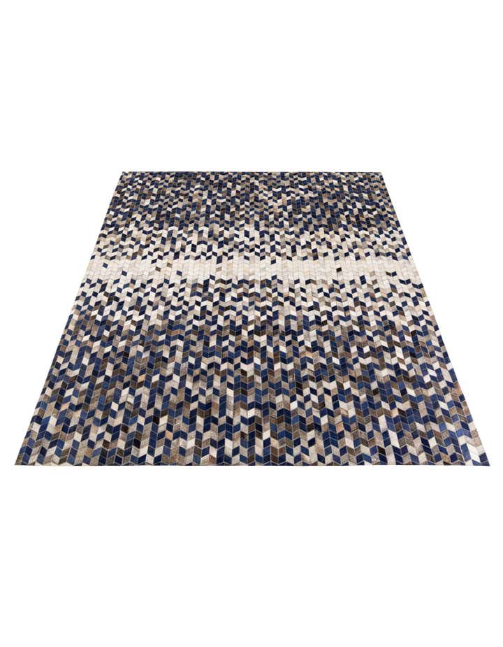 8' x 10' Cowhide Stocks Rug