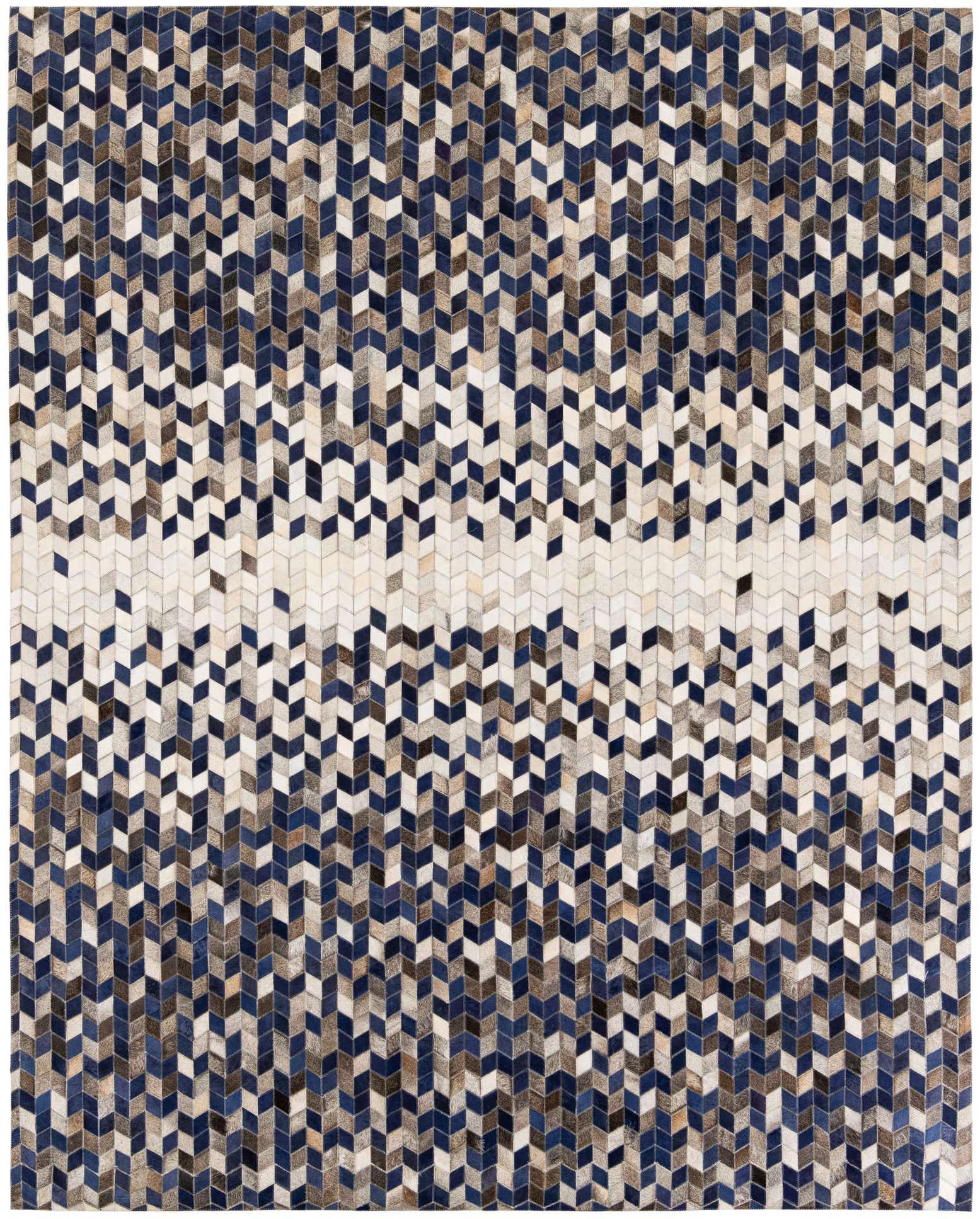 8' x 10' Cowhide Stocks Rug